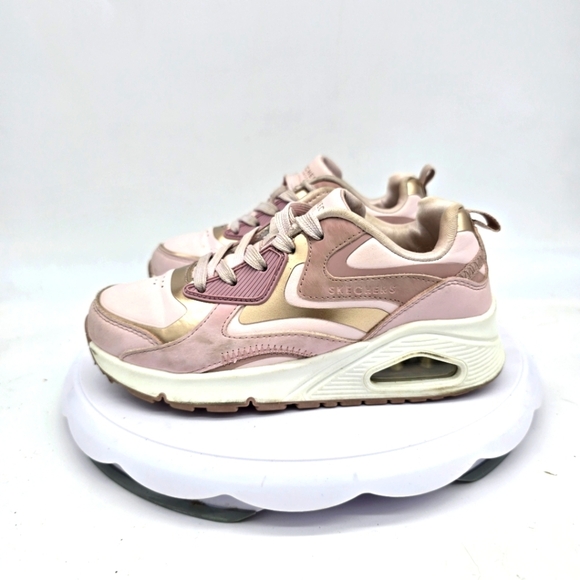 Skechers Shoe Little Girls 1 Los Angeles Athletic Trainers Pink - Picture 1 of 9